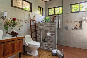 Villa Confort, vue montagne | Salle de bain