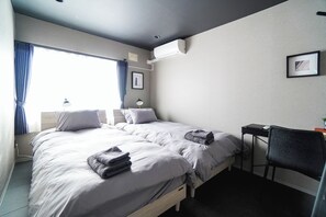 4 間臥室、書桌、熨斗/熨衣板、免費無線上網