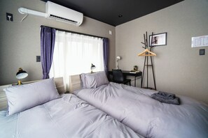 4 bedrooms, desk, iron/ironing board, free WiFi - Purpure Furano (Kamifurano)