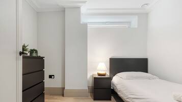 2 bedrooms, iron/ironing board, travel crib, WiFi