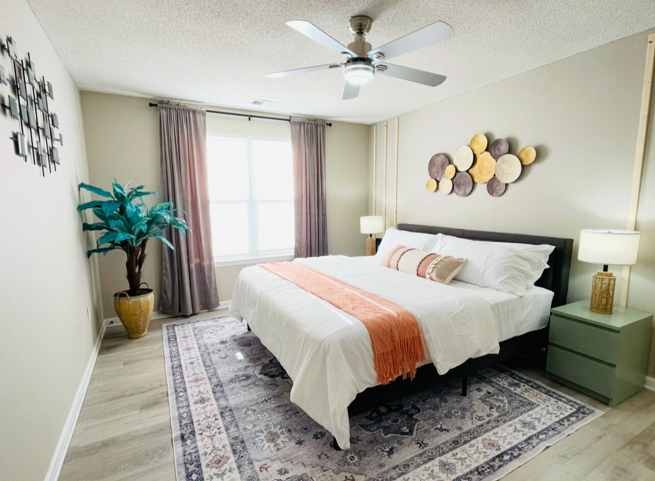 3 soverom, strykejern/-brett, wi-fi (inkludert) og sengetøy