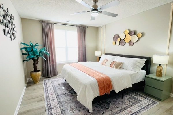 3 soverom, strykejern/-brett, wi-fi (inkludert) og sengetøy