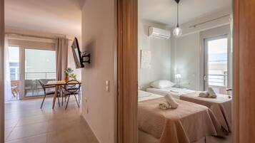 2 Schlafzimmer, Bügeleisen/Bügelbrett, kostenloses WLAN, Bettwäsche