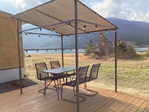 Outdoor dining - Luxury Tent B Pets allowed BBQ food bringyour / Maizuru City Kyōto (Maizuru City)