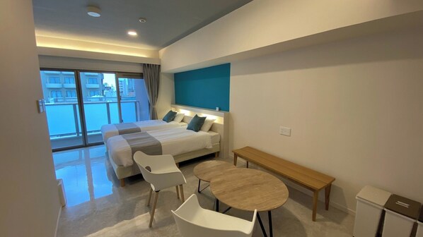 1 bedroom, desk, free WiFi, bed sheets