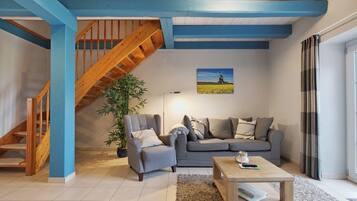 TV, DVD player, stereo