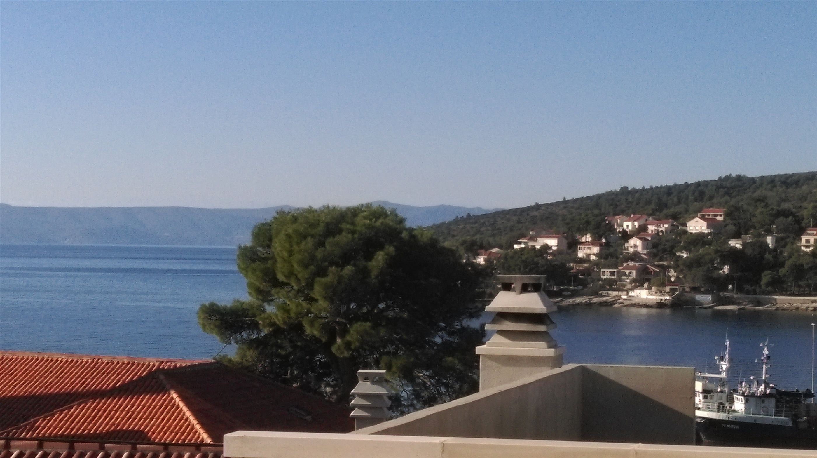 Vue depuis l’hébergement
