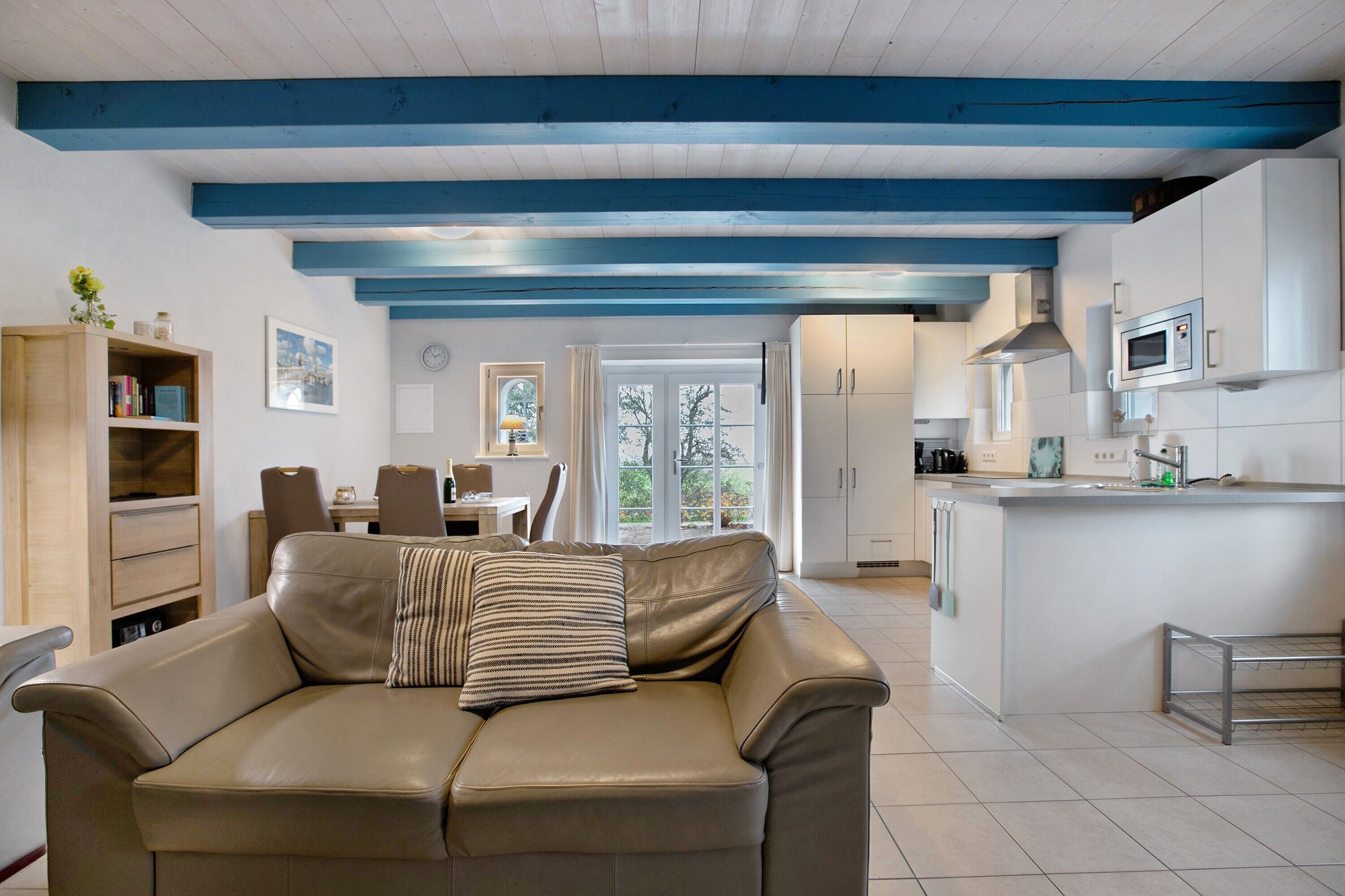 TV, DVD player, stereo