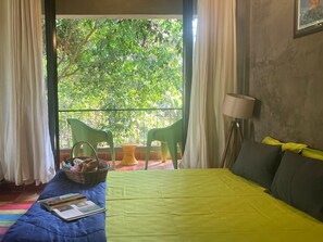 1 bedroom, WiFi, bed sheets - Casa Ruya-Fuego (Benaulim)