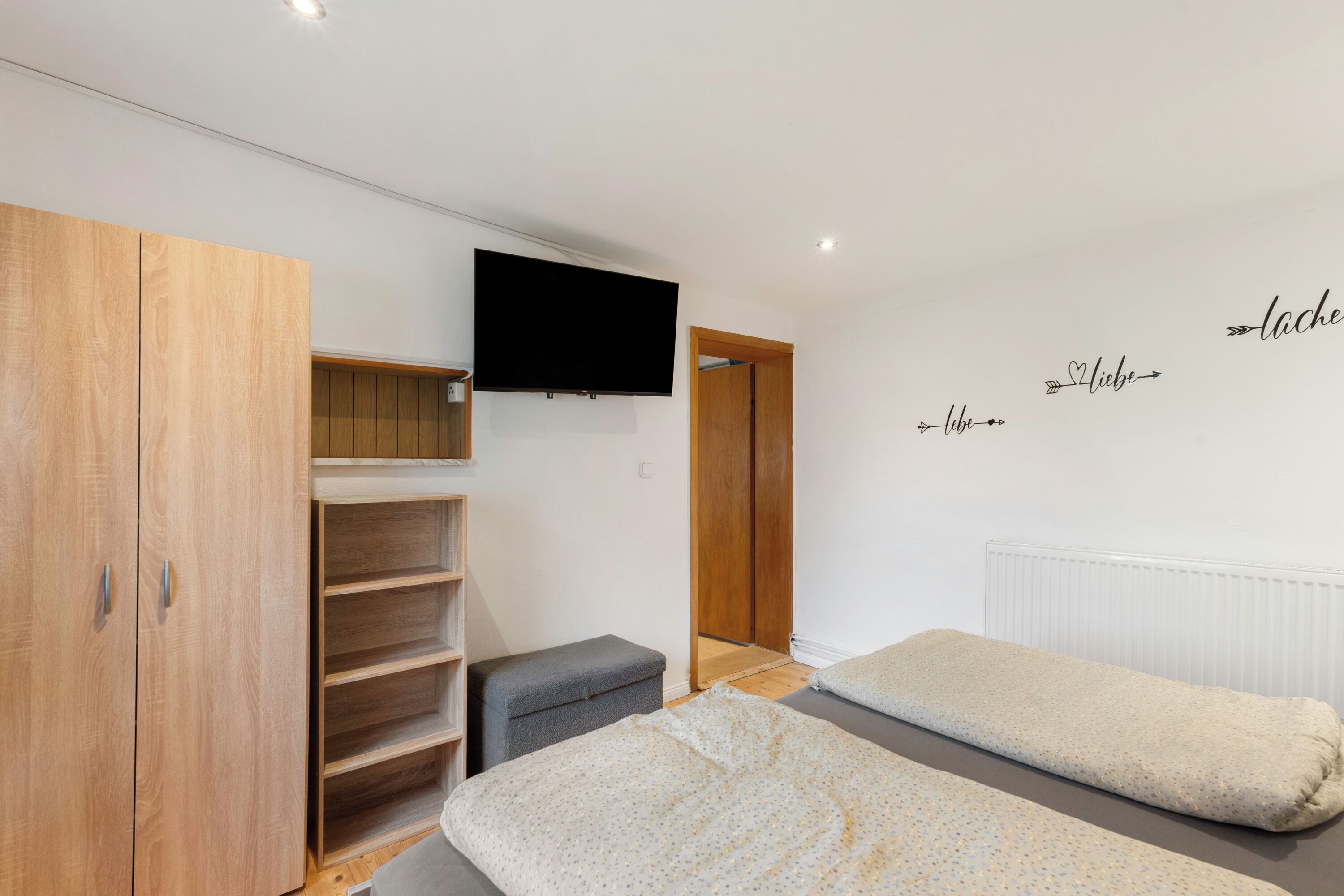 2 Schlafzimmer, Bügeleisen/Bügelbrett, kostenloses WLAN, Bettwäsche