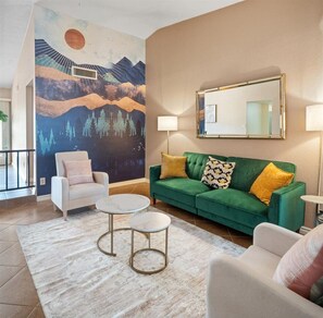 スマートテレビ、暖炉