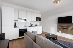 TV - Apartment 'Panoramablick' with Mountain View, Private Terrace and Wi-Fi (Lörrach)