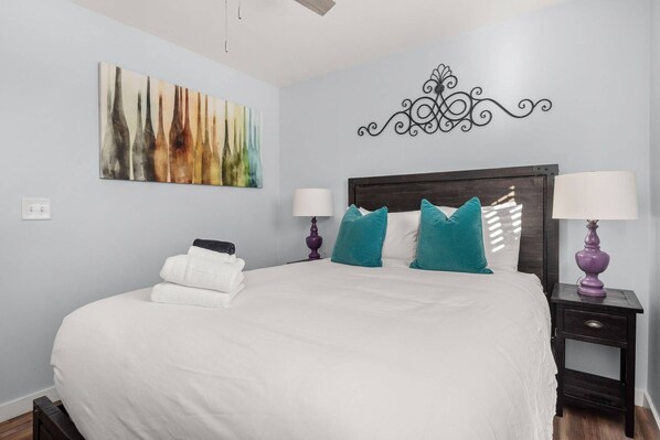 2 habitaciones, internet y ropa de cama 