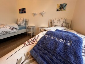 2 bedrooms, WiFi, bed sheets