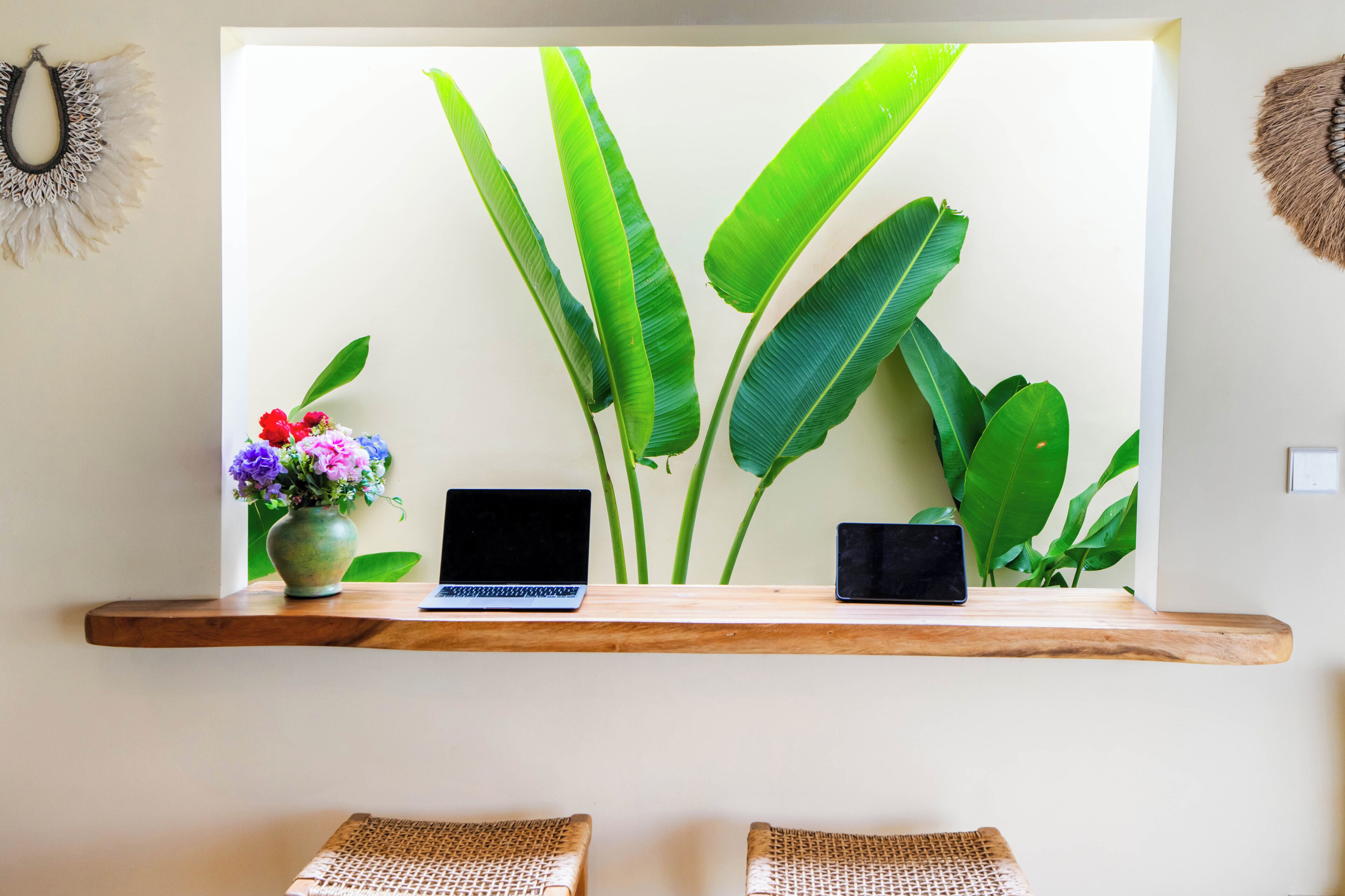 Villa, 1 Bedroom, Pool View | Living area | Flat-screen TV