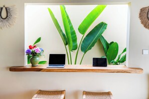 Villa, 1 Bedroom, Pool View | Living area | Flat-screen TV - Villa Aldona (Tabanan)