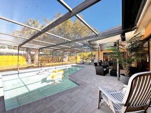 Piscine chauffée