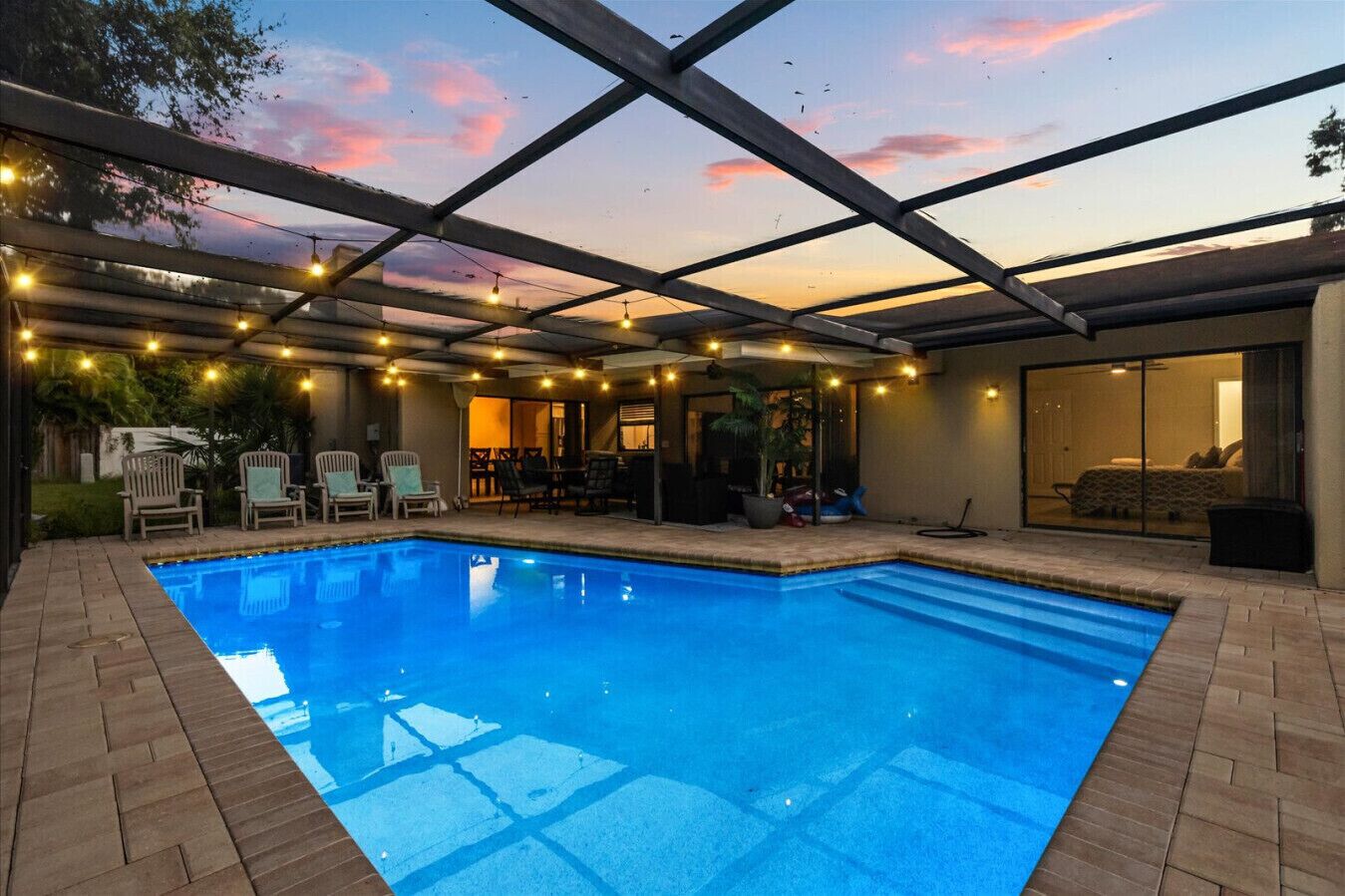 Piscine chauffée