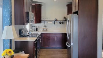 Microwave, oven, stovetop