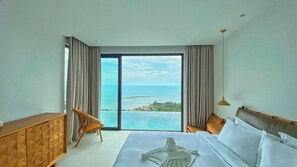 Two-Bedroom Anzhu Pool Villa | Sengetøy av topp kvalitet, minibar (inkludert) og wi-fi (inkludert)