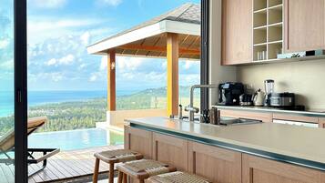 Two-Bedroom Anzhu Pool Villa | Premium bedding, free minibar, free WiFi, bed sheets