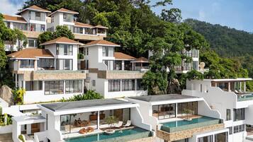 Fachada de la propiedad