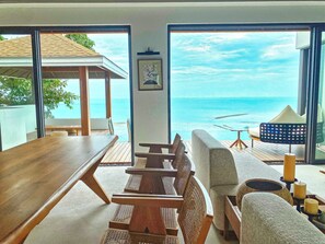 Two-Bedroom Anzhu Pool Villa | Beach/ocean view