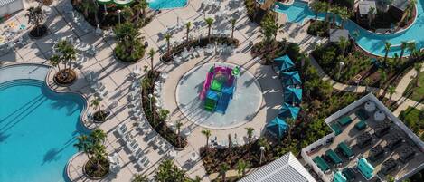 Indoor pool, a heated pool