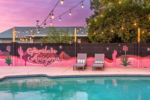 Pool - The Cactus Rose: Heated Pool, Putterball & Bocce! (Glendale)