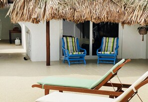 Terrace/patio - Stunning Pool Side Apt BW4 (Noord)