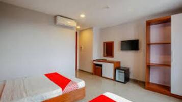 傳統雙人房 | 書桌、免費無線上網