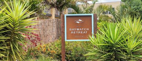 Façade de l’hébergement