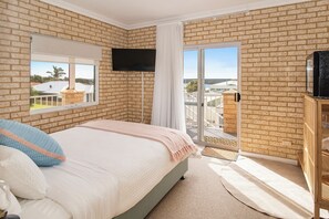 Premium-Doppelzimmer, Nichtraucher, Meerblick | Kostenloses WLAN, Bettwäsche