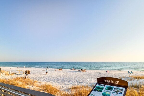 Beach nearby