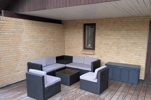 Terrace/patio - Lovely summer house in Marielyst (Væggerløse)