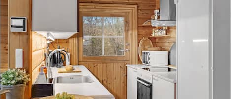 Refrigerador, horno, parrilla de estufa y lavavajillas