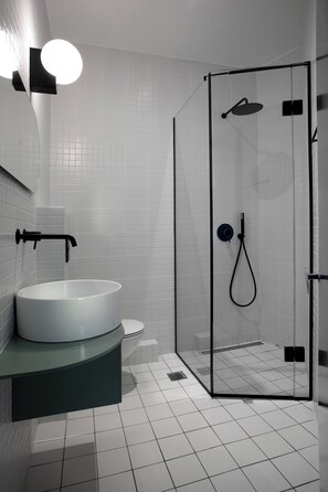 Deluxe Double Room | Bilik Mandi | Pancuran mandi, hulu semburan mandi hujan 