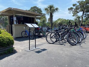 Overnattingsstedets uteområder