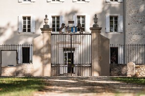 Façade de l’hébergement