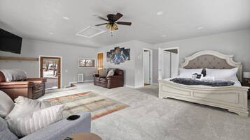 3 bedrooms, iron/ironing board, travel crib, WiFi