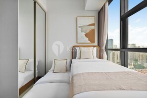 2 slaapkamers, een strijkplank/strijkijzer, gratis wifi