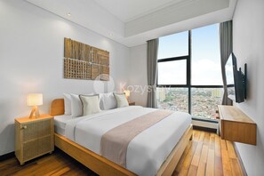 2 bedrooms, iron/ironing board, free WiFi - Hanae by Kozystay - Kuningan (Jakarta)