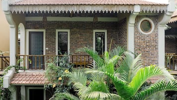 Standard Quadruple Room, Balcony, Pool View | Balcony view
