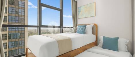 Apartment, 2 Bedrooms, City View | 2 bedrooms, iron/ironing board, free WiFi