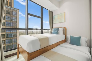 Apartment, 2 Bedrooms, City View | 2 bedrooms, iron/ironing board, free WiFi