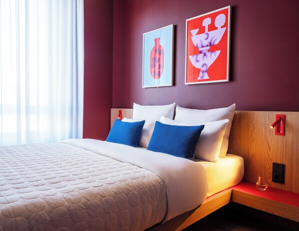 Literie de qualité supérieure, coffres-forts dans les chambres