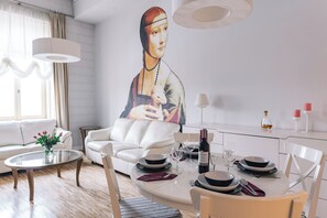 Dining - Stare Miasto, Luksusowy apartament 97 m2 (Kraków)