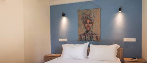 2 kamar tidur, setrika/meja setrika, dan Wi-Fi gratis