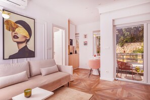 Junior-Studiosuite, Gartenblick | Blick auf den Garten