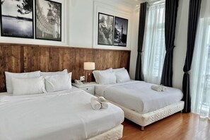 Individually decorated, individually furnished, desk, free WiFi